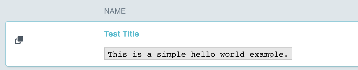 ClusterWorkflowTemplate Example